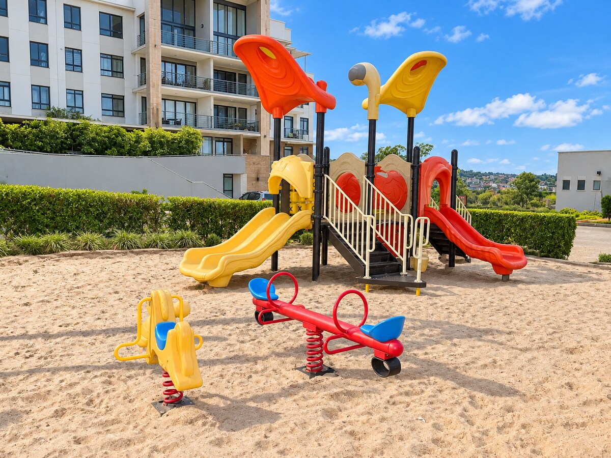 Children's play area at Savana Heights